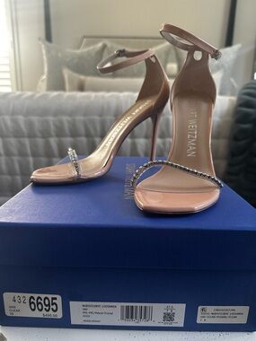 Stuart Weitzman Nude Crystal~Nudistcurve